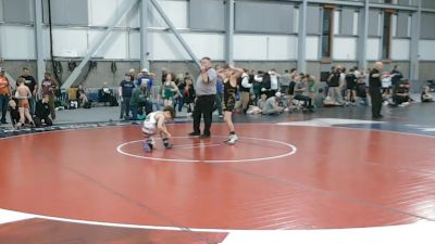 82 lbs Cons. Quarters - Soren Garman, Spartan Youth Wrestling Club vs Graham Cabbage, Team Real Life Wrestling
