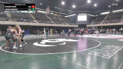220 lbs Quarterfinal - Suhaib Awad, Ashburn vs Adam Darwish, Franklin Lakes