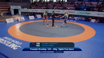 65 kg 1/8 Final - Umidjon Jalolov, Uzbekistan vs Chi Wong, Hong Kong