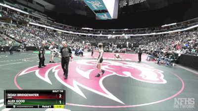 113-4A Quarterfinal - Alex Good, Eagle Valley vs Noah Bridgewater, Erie