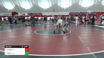 184 lbs Quarterfinal - Austin Clayton, Arizona State vs Cam Page, Gannon