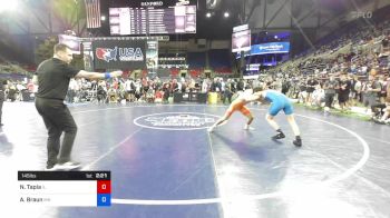 145 lbs Rnd Of 32 - Noah Manuel Tapia, Illinois vs Alex Braun, Minnesota