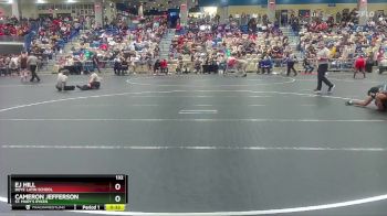 132 lbs Cons. Round 3 - EJ Hill, Boys` Latin School vs Cameron Jefferson, St. Mary`s Ryken