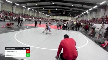 72 lbs Quarterfinal - Camryn Martinez, Aztec vs Jocelynn Lozano, Valley Bad Boys