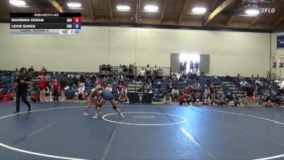 131 lbs Cons. Round 5 - Makenna Duran, Eastern Oregon University (OR) vs Lexie Garza, Eastern Oregon University (OR)
