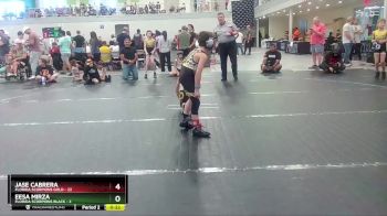 60 lbs Round 7 (10 Team) - Jase Cabrera, Florida Scorpions Gold vs Eesa Mirza, Florida Scorpions Black