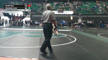 5A 175 lbs Champ. Round 1 - Bronson Click, Arab vs Elliot Hall, Saint Clair County