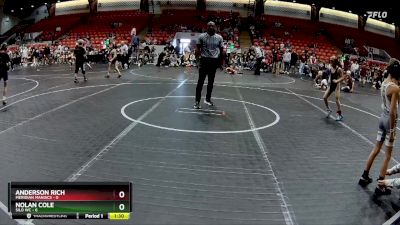 52 lbs Round 4 (8 Team) - Anderson Rich, Meridian Maniacs vs Nolan Cole, Silo WC