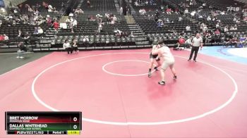 218 lbs Cons. Round 4 - Dallas Whitehead, Farmington High School vs Bret Morrow, Mountain Ridge
