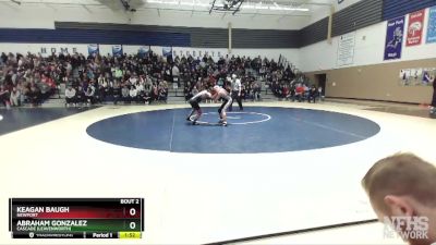 106 lbs Quarterfinal - Keagan Baugh, Newport vs Abraham Gonzalez, Cascade (Leavenworth)