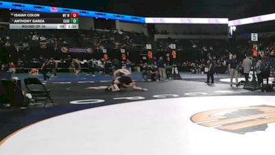 113 lbs Round Of 16 - Isaiah Colon, Mt Whitney (CS) vs Anthony Garza, Clovis (CS)