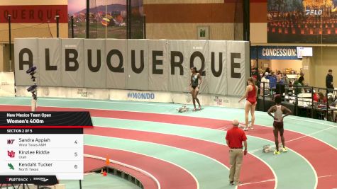 Women's 400m, Finals 2