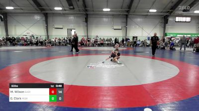 60 lbs Final - Michael Wilson, Guerrilla Wrestling Academy vs Grayson Clark, Pedraza Wrestling