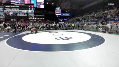157 lbs Champ. Rd Of 16 - Karl Ledbetter, UT vs Tomas Campian, FL