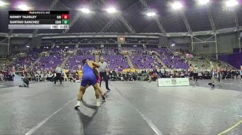 141 lbs Finals (2 Team) - Sidney Tildsley, Harvard vs Santino Sanchez, CSU Bakersfield