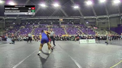 141 lbs Finals (2 Team) - Sidney Tildsley, Harvard vs Santino Sanchez, CSU Bakersfield