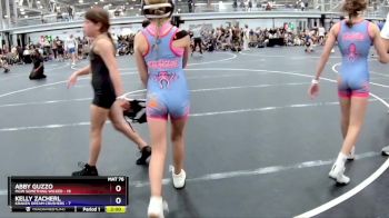 84 lbs Round 6 (8 Team) - Brynn Cunningham, MGW Something Wicked vs Alissa Henle, Kraken Dream Crushers