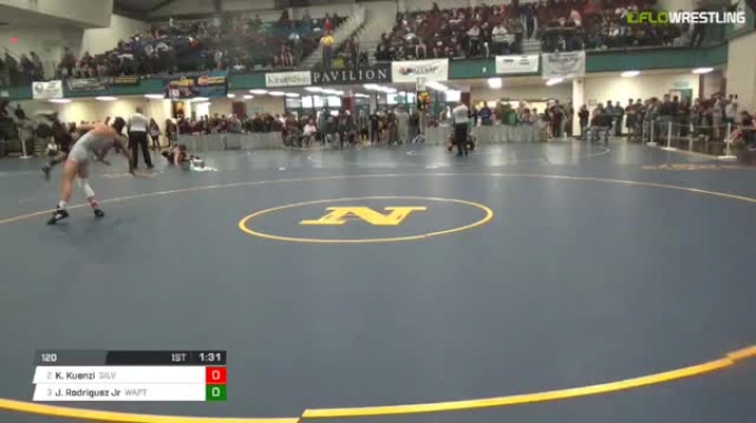 120 lbs Semifinal - Kaden Kuenzi, Silverton vs Jesus Rodriguez Jr, Wapato