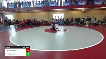 126 lbs Consi Of 8 #1 - Michael DeRubeis, Holliston vs Riley Carlucci, Franklin