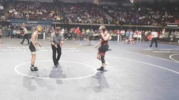 D 1 126 lbs Champ. Round 2 - Gavin Babin, St. Amant vs Dustin Smith, Fontainebleau