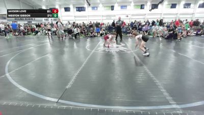 68 lbs Round Robin 2 - Jaxson Love, WV Lunatics - EL vs Weston Gibson, EP Rattlers - EL