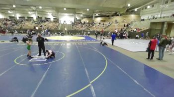 80 lbs Cons. Round 3 - Eli Ziegler, Team Clarksville Wrestling vs Rory Paulsen, Commanders Wrestling