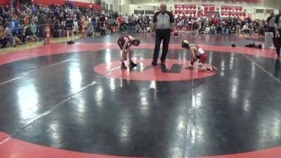 60 lbs Quarterfinal - Grayson Pilon, Monticello Warriors vs Bryce Reiter, Pursuit