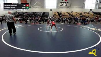 101 lbs Quarterfinal - Kobe Rodriguez, GPS Wrestling Club vs Gabriel Smith, Whitney Point Youth Wrestling Club