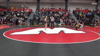 110 lbs Cons. Semi - Neyva Alberhasky, Louisa-Muscatine vs Rylee Worrell, Solon