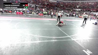 69 lbs Quarterfinal - Landon Peterson, Freedom vs Deacon Glassmaker, Princeton Wrestling Club