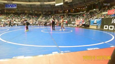 130 lbs Quarterfinal - Jayvyn Allami, Team Tulsa Wrestling Club vs Taj Jones, Florida Scorpions