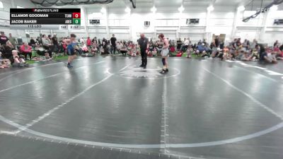 115 lbs Round Robin 1 - Ellanor Goodman, Team CHOICES - EL vs Jacob Baker, ARES Red - EL