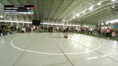 57 lbs Champ. Round 2 - Oakley Newby, Westlake Wrestling Club vs Romeo Munoz, Shootbox Rigby