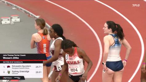 Women's 200m Open, Prelims 30