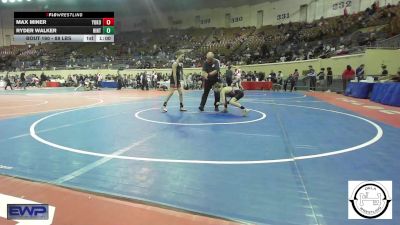 88 lbs Consi Of 16 #2 - Max Miner, Yukon vs Ryder Walker, Hinton Comets