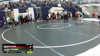 100 lbs. Cons. Round 3 - Kyndal Holderby, Smithville vs Addison Shank, Odessa