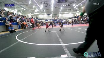 37 lbs Rr Rnd 2 - Tucker Hawkins, Checotah Matcats vs Jett Hamm, Pocola Youth Wrestling