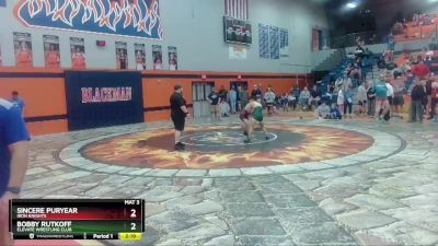 113 lbs Round 1 - Bobby Rutkoff, Elevate Wrestling Club vs Sincere Puryear, Iron Knights