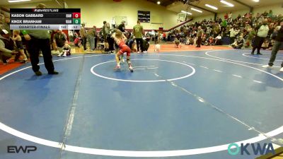 58 lbs Quarterfinal - Kason Gabbard, Raw Wrestling Club vs Knox Branham, Vian Wrestling Club