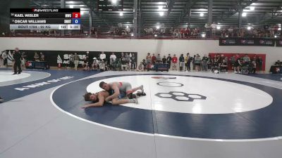 92 kg Cons. Quarters - Kael Wisler, Michigan Wrestling Club vs Oscar Williams, DMV RTC
