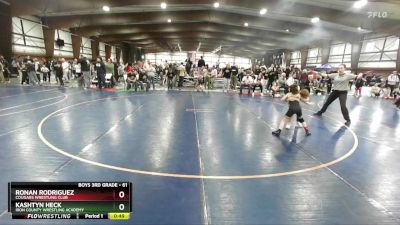 61 lbs Cons. Round 2 - Kashtyn Heck, Iron County Wrestling Academy vs Ronan Rodriguez, Cougars Wrestling Club