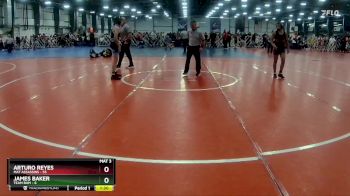 120 lbs Rd# 3 12:00pm Friday - Arturo Reyes, Mat Assassins vs James Baker, Team BAM