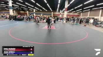 94 lbs Round 5 - Emily Borden, X-CLUSIVE Wrestling vs Rose Kimball, Spartan Mat Club