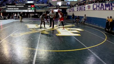 144 lbs Consi Of 8 #2 - Emmanuel Lagroon, Clinton vs Darion Sease, Bamberg-Ehrhardt