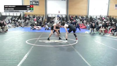 150 lbs Consolation - Dan Greaney, Leominster vs Leo Moore, Ridgefield