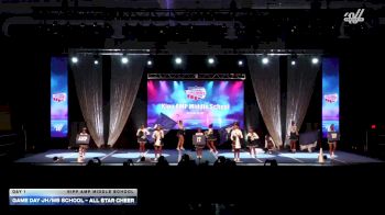 Game Day JH/MS School - All Star Cheer [2026 Day 1 Kipp Amp Middle School] 2026 NCA Beach Bash