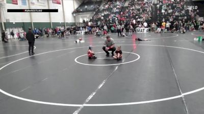38-44 lbs 2nd Place Match - Vaeda Johnson, West Point Wrestling Club vs Clara Coufal, Broken Bow Wrestling Club