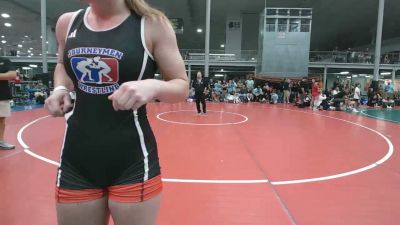 132 lbs Rr Rnd 6 - Haley Proulx, Journeymen Wrestling - Girls vs Aaliyah Raffle, Steel Valley Vixens - Girls