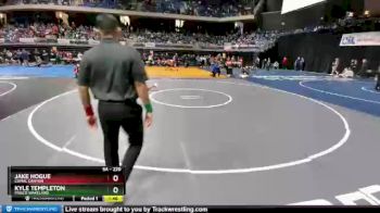 5 lbs Champ. Round 1 - Kyle Templeton, Frisco Wakeland vs Jake Hogue, Comal Canyon