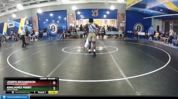 160 White Champ. Round 1 - Joseph Richardson, Lincoln Park Academy vs KingJames Perry, South Dade